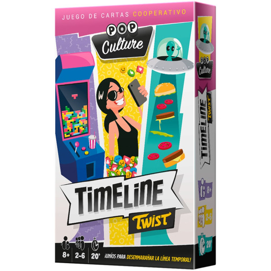 JUEGO MESA TIMELINE TWIST POP CULTURE Juegos de mesa