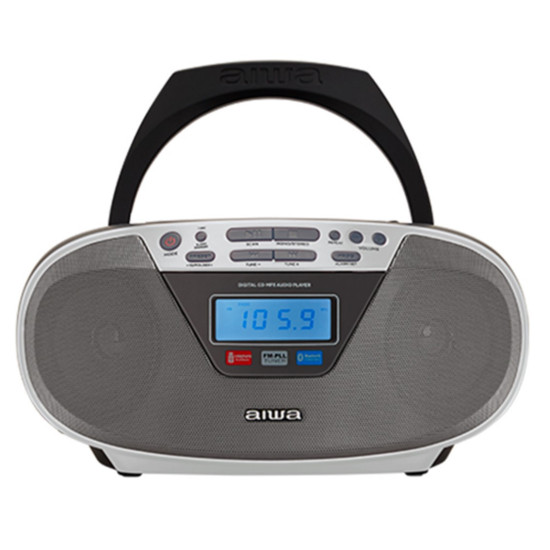 RADIO CD PORTATIL AIWA BBTU - 400SL 6W Radio -  radio despertador