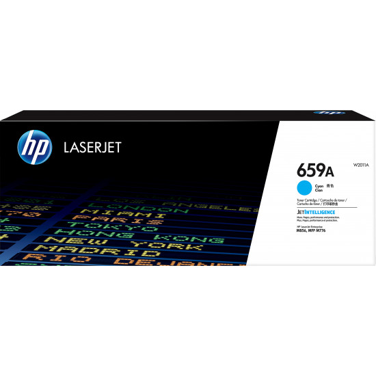 TONER HP 659A W2011A CIAN Consumibles impresión láser