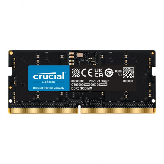 MEMORIA RAM DDR5 16GB CRUCIAL SODIMM Memorias ram