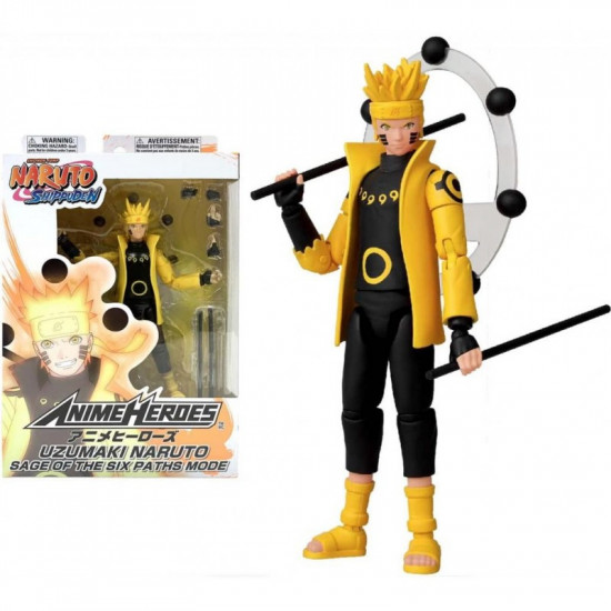 FIGURA BANDAI NARUTO SHIPUDDEN ANIME HEROES Figuras