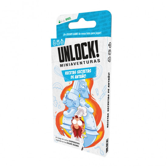 JUEGO MESA UNLOCK! MINIAVENTURAS RECETAS SECRETAS Juegos de mesa