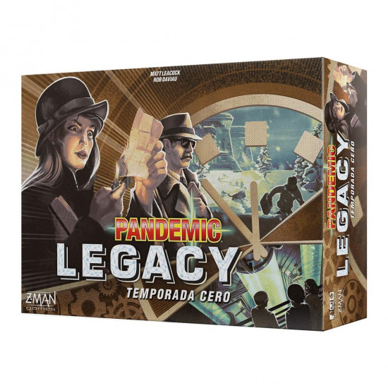 JUEGO MESA PANDEMIC LEGACY TEMPORADA 0 Juegos de mesa