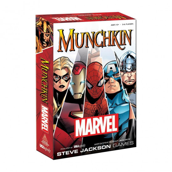 JUEGO MESA MUNCHKIN MARVEL EDITION EDAD Juegos de mesa