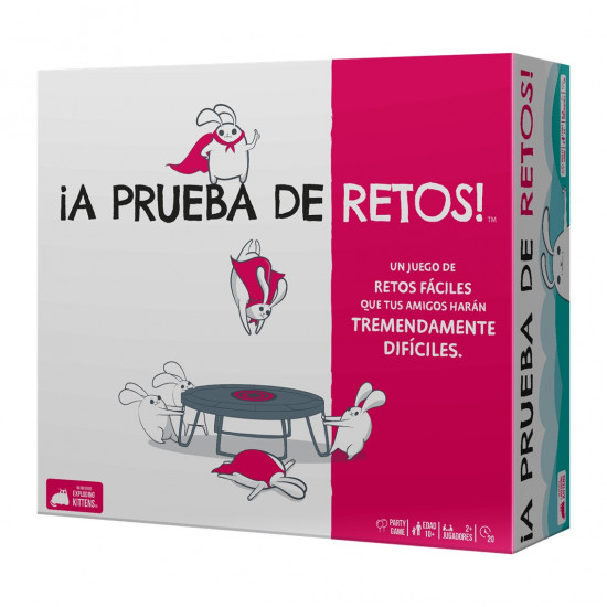 JUEGO MESA ¡A PRUEBA RETOS! EDAD Juegos de mesa