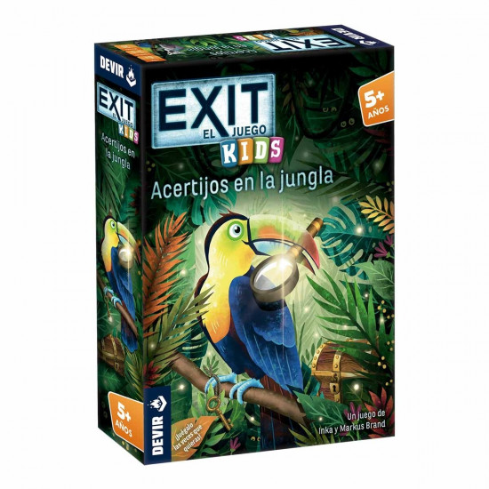 JUEGO MESA DEVIR EXIT KIDS ACERTIJOS Juegos de mesa