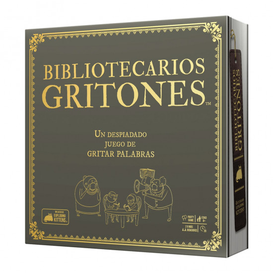 JUEGO MESA BIBLIOTECARIOS GRITONES EDAD RECOMENDADA Juegos de mesa