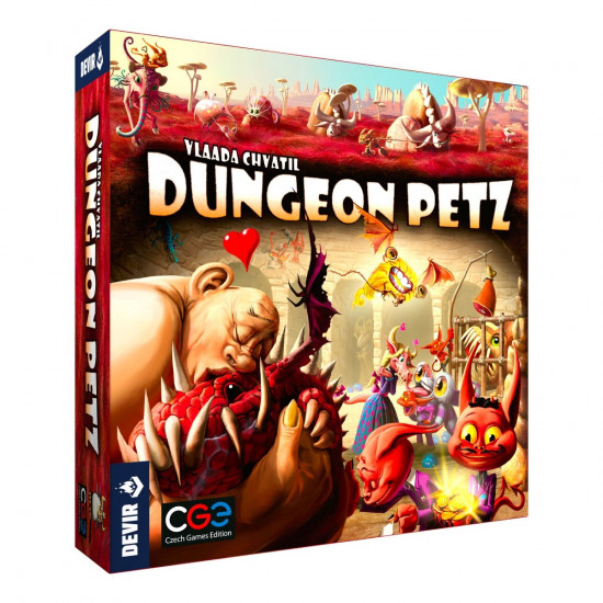 JUEGO MESA DEVIR DUNGEON PETZ Juegos de mesa