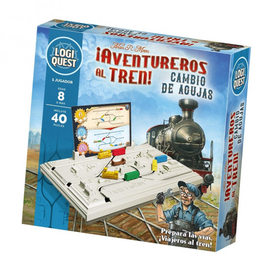 JUEGO MESA LOGIQUEST ¡AVENTUREROS AL TREN! Juegos de mesa