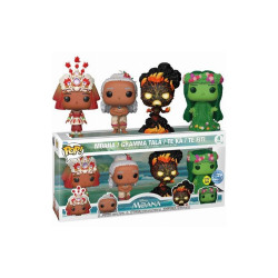 FUNKO POP DISNEY VAIANA PACK 4