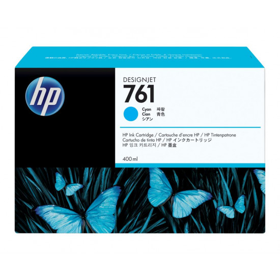 CARTUCHO TINTA HP761 CIAN 400ML Consumibles impresión de tinta