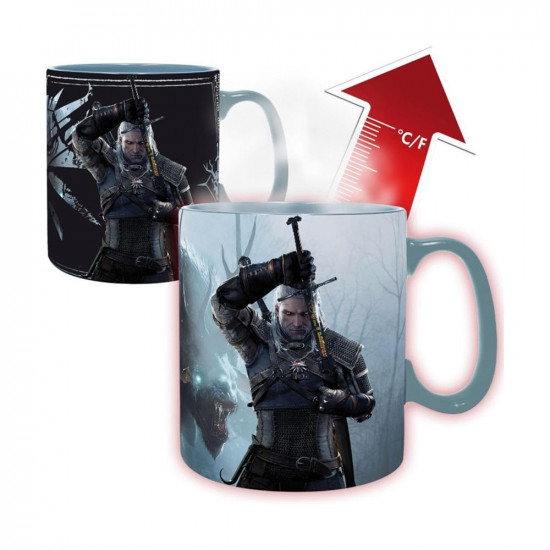 TAZA ABYSTYLE THE WITCHER GERALT & Tazas y vasos