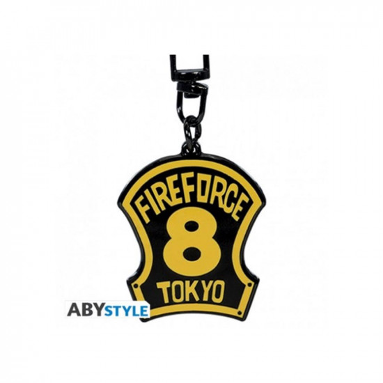 LLAVERO ABYSTYLE FIRE FORCE EMBLEMA DIVISION Llaveros