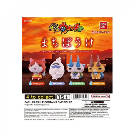 SET GASHAPON LOTE 30 ARTICULOS YOKAI Figuras