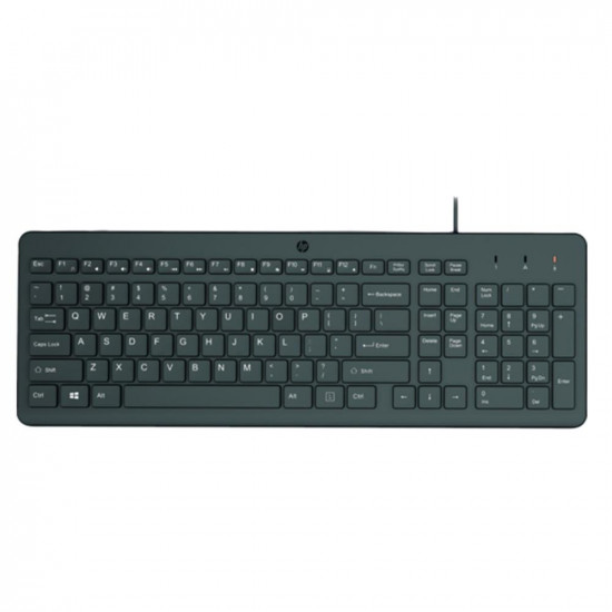 TECLADO HP 150 CON CABLE USB Teclados