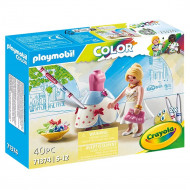 PLAYMOBIL COLOR DISEÑADORA MODA