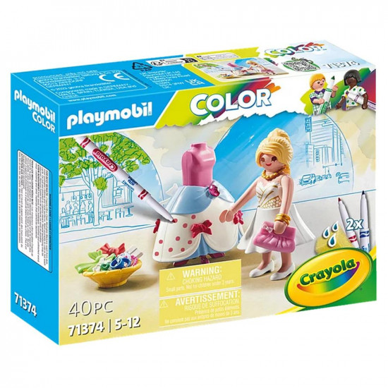 PLAYMOBIL COLOR DISEÑADORA MODA Playmobils