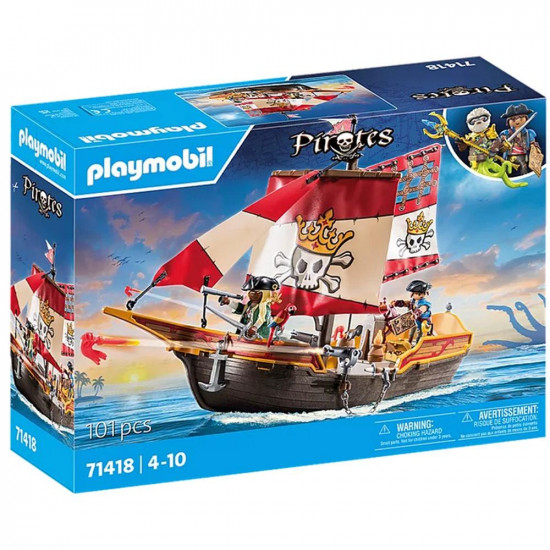 PLAYMOBIL BARCO PIRATA Playmobils