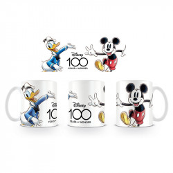 TAZA PYRAMID DISNEY MICKEY & DONALD