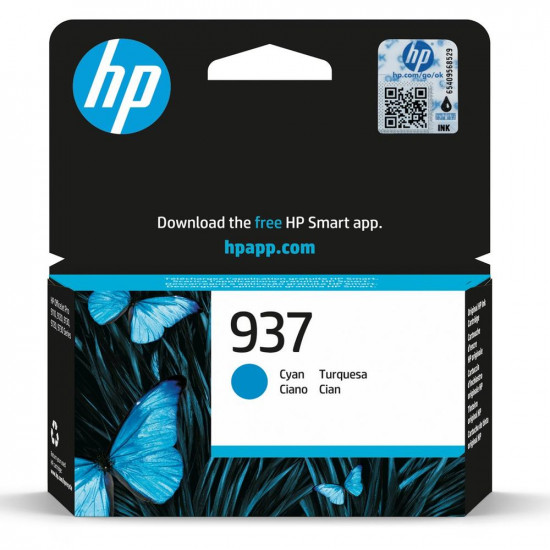 CARTUCHO TINTA HP 937 4S6W2NE CIAN Consumibles impresión de tinta