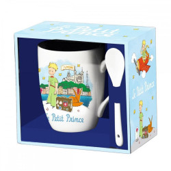 TAZA CERÁMICA CON CUCHARA ENESCO EL