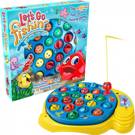 JUEGO PESCA NIÑOS GOLIATH LET´S GO Juegos de mesa