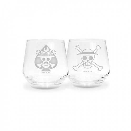 PACK 2 VASOS ABYSTYLE ONE PIECE Tazas y vasos