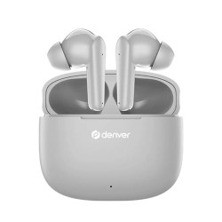 AURICULARES DENVER TWE - 48GR INALAMBRICO GRIS