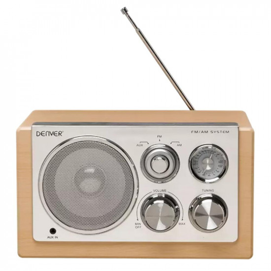 RADIO DENVER TR - 61LIGHTWOODMK2 MADERA Radio -  radio despertador