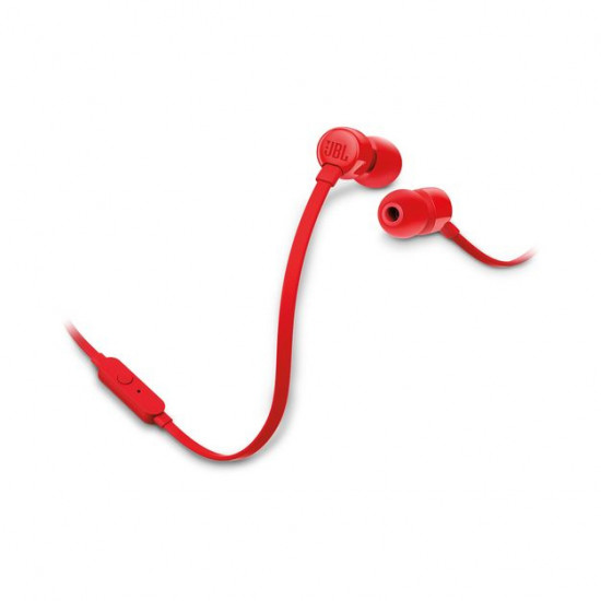 AURICULARES INTRAUDITIVOS JBL T160 RED Auriculares