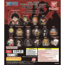 SURTIDO BANDAI GASHAPON ONE PIECE RUBBER