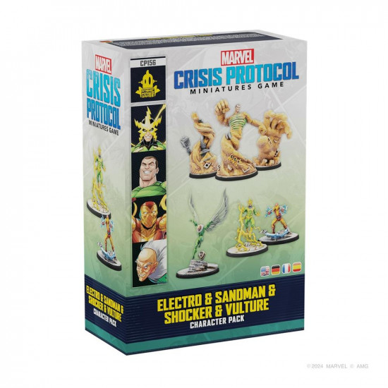 JUEGO MESA MARVEL CRISIS PROTOCOL ELECTRO Juegos de mesa