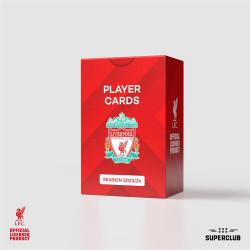 JUEGO MESA SUPERCLUB LIVERPOOL PLAYER CARDS