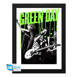 IMPRESION ENMARCADA GB EYE GREEN DAY