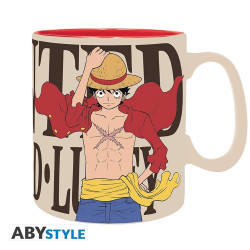 TAZA ABYSTYLE ONE PIECE LUFFY &