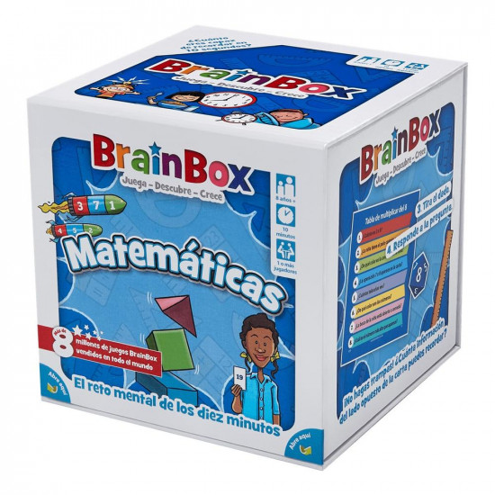 JUEGO MESA BRAINBOX MATEMATICAS EDAD RECOMENDADA Juegos de mesa