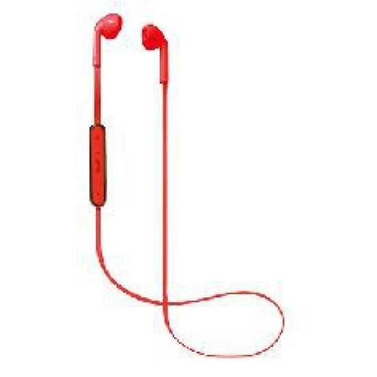 AURICULARES BLUETOOTH BOTON NEVIR ROJO Auriculares