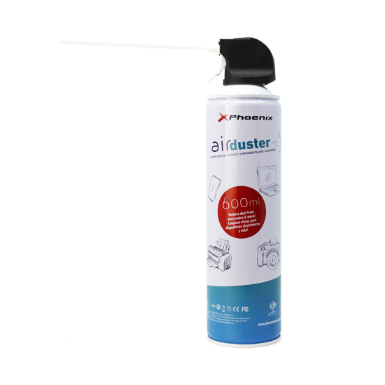 LIMPIADOR AIRE COMPRIMIDO PHOENIX AIRDUSTER 600ML Limpieza y mantenimiento