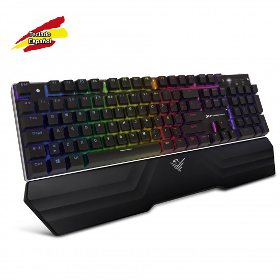 TECLADO MECANICO PHOENIX GAMING FULL RGB Teclados