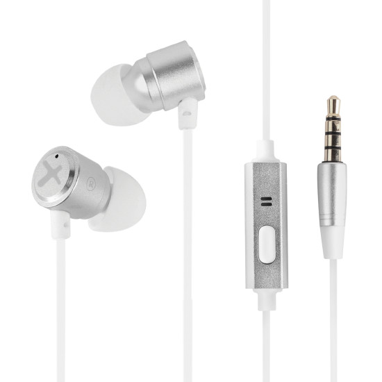 AURICULARES TOPSOUND CON MANOS LIBRES BLANCOS Auriculares