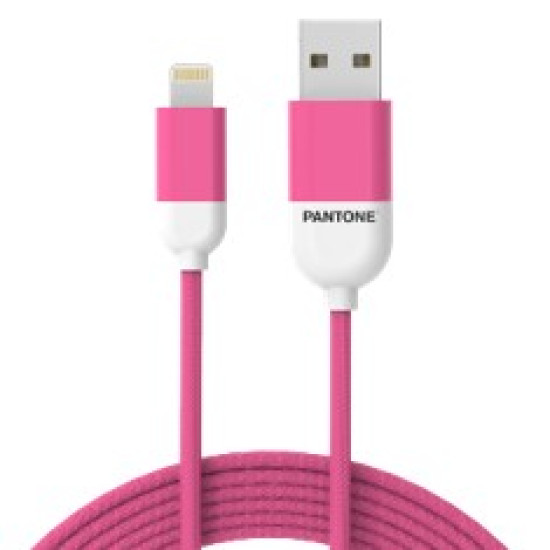 CABLE NYLON PANTONE LIGHTNING A USB Convertidores