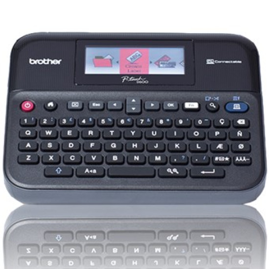 ROTULADORA BROTHER PT - D600VP LCD TECLADO QWERTY Impresoras de ticket