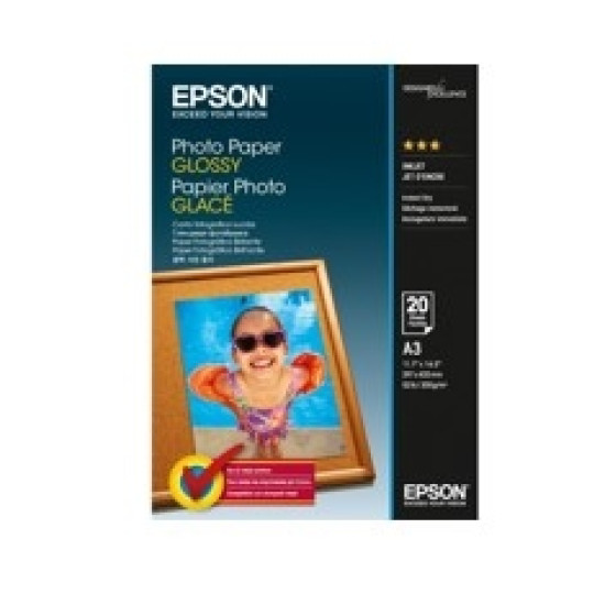 PAPEL FOTO EPSON S042536 A3 GLOSY Papel