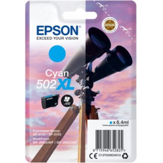 CARTUCHO TINTA EPSON T02W240 502XL CIAN Consumibles impresión de tinta