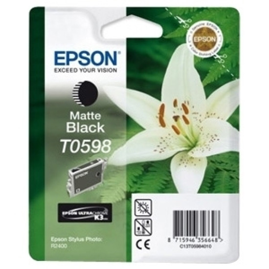 CARTUCHO TINTA EPSON T0598 ULTRACHROME NEGRO Consumibles impresión de tinta