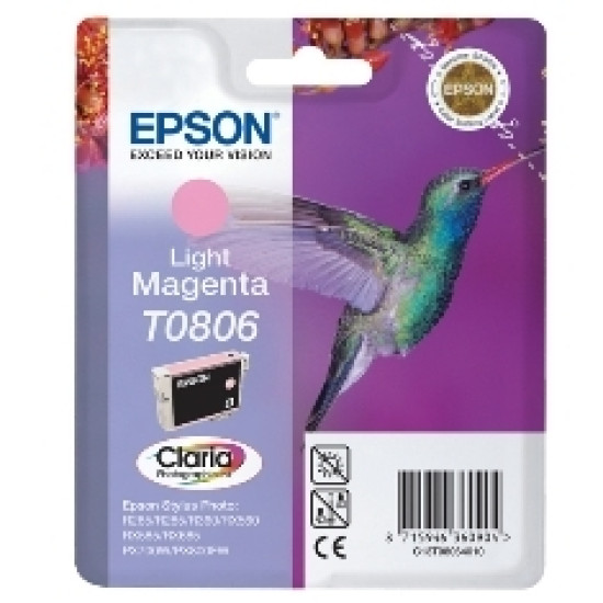 CARTUCHO TINTA EPSON T0806 MAGENTA CLARO Consumibles impresión de tinta