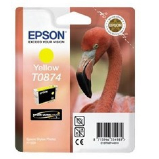 CARTUCHO TINTA EPSON T087440 AMARILLO FLAMENCO Consumibles impresión de tinta