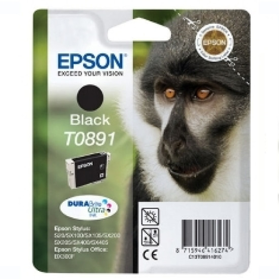 CARTUCHO TINTA EPSON T0891 NEGRO 3.5ML Consumibles impresión de tinta