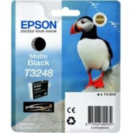 CARTUCHO TINTA EPSON C13T32484010 NEGRO MATE Consumibles impresión de tinta