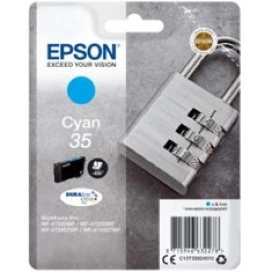 CARTUCHO TINTA EPSON C13T35824010 CIAN DURABRITE Consumibles impresión de tinta